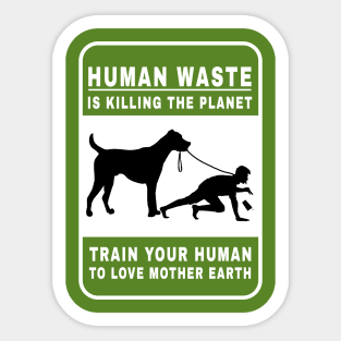 Train Your Human Sticker